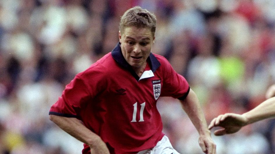 Steve Guppy in action against Belgium