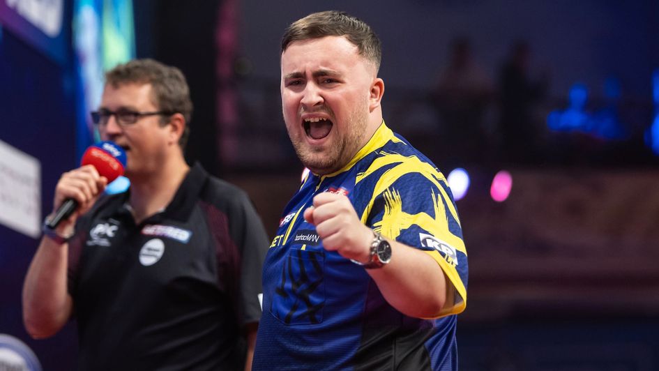 Luke Littler (Taylor Lanning/PDC)