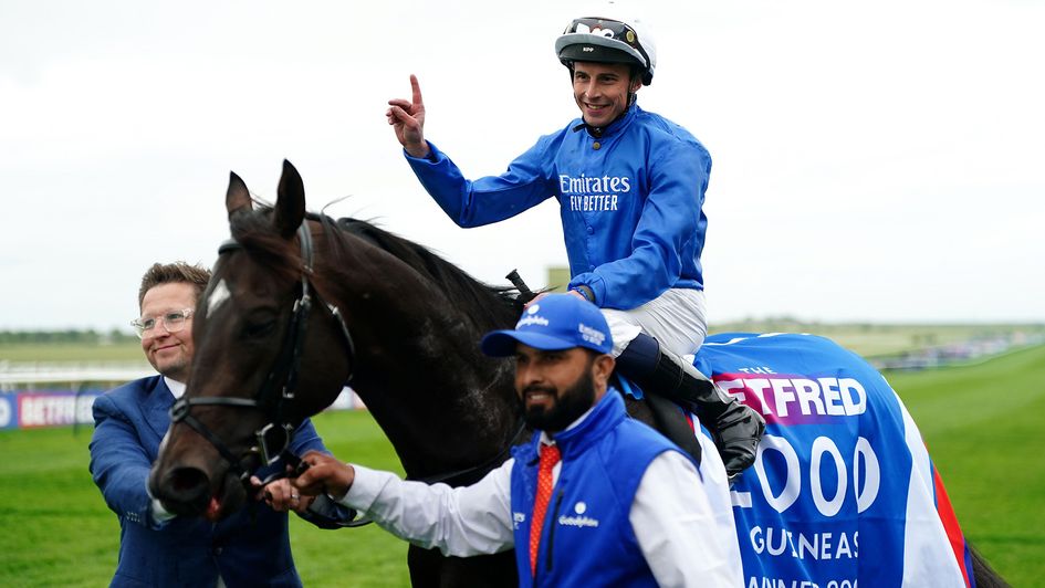 William Buick celebrates on Ruling Court