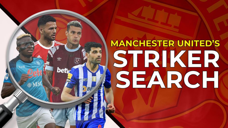 Manchester United's striker search