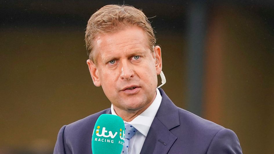 ITV Racing presenter Ed Chamberlin