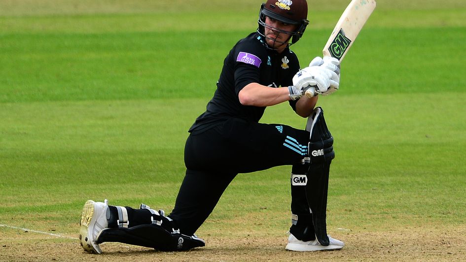 Rory Burns in action for Surrey