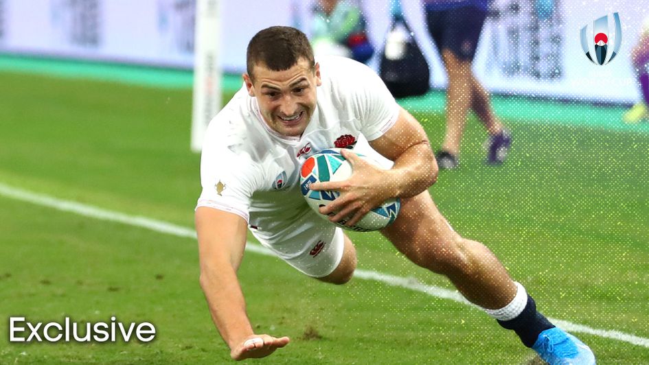 Jonny May has scored three tries on his way to the 2019 Rugby World Cup Final