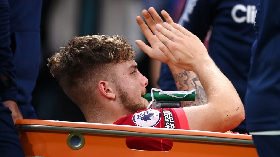 Liverpool's Harvey Elliott suffers serious injury
