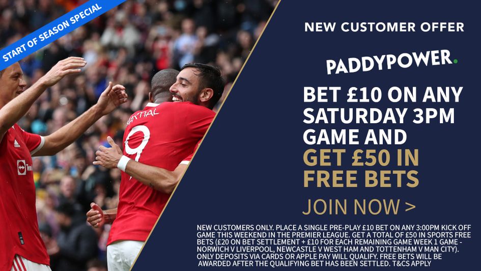 Paddy Power offer