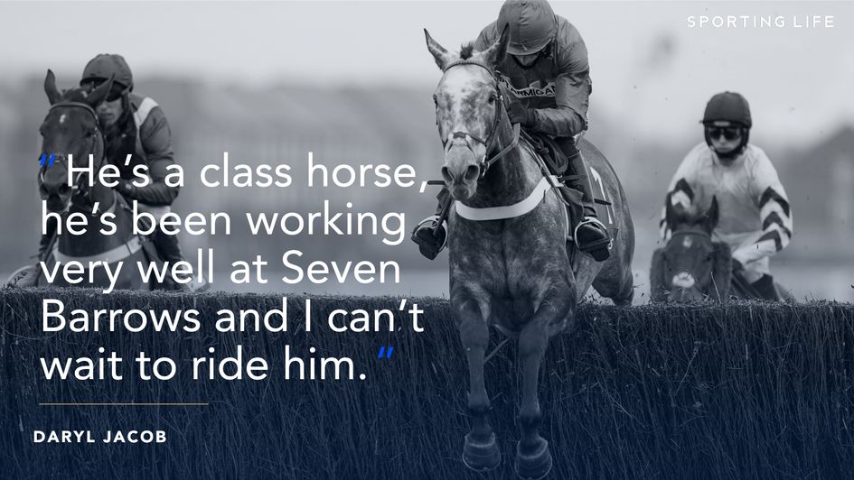 Daryl Jacob can't wait to ride Caribean Boy at Cheltenham