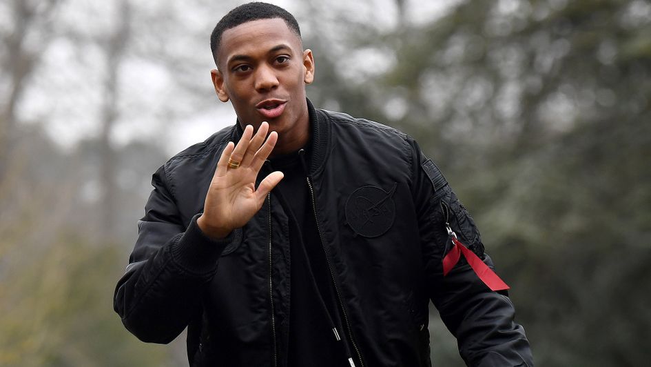 Manchester United and France winger Anthony Martial