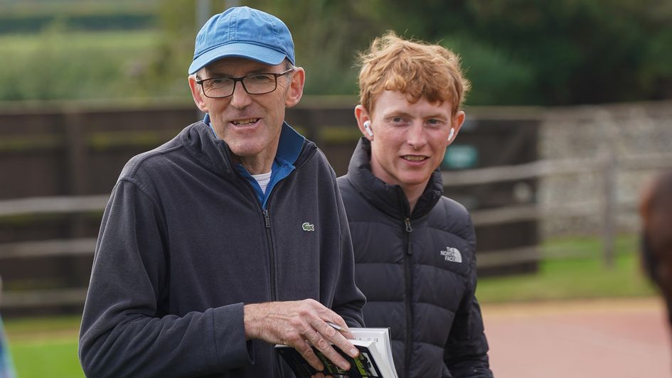 James and Tom Fanshawe at Tattersalls (Copyright: Tattersalls)