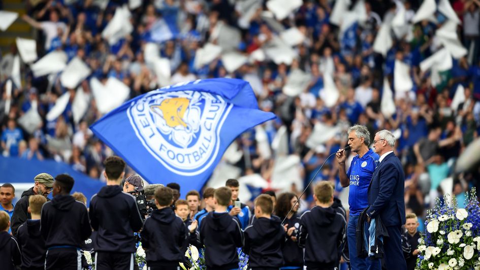 Andrea Bocelli at Leicester City