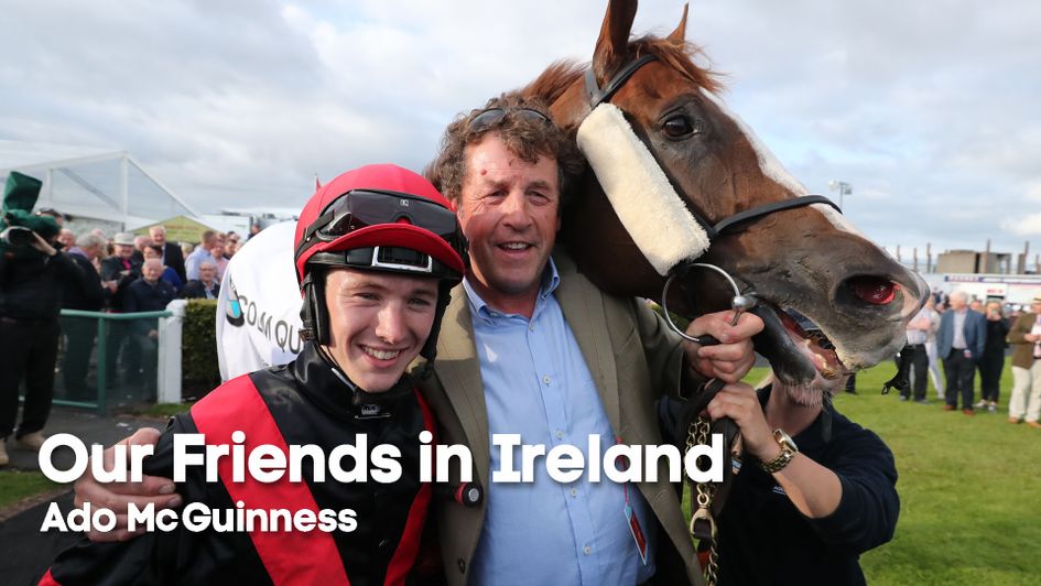 Ado McGuinness with Saltonstall last summer