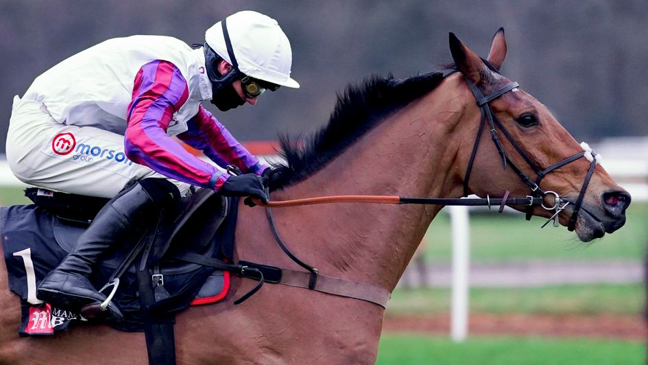 Bravemansgame wins the Challow Hurdle