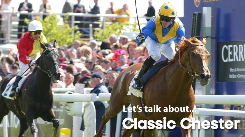 Kris Kin wins the Dee Stakes under Fergal Lynch