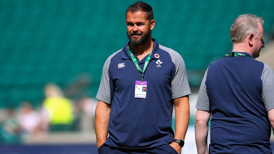 Andy Farrell has been promoted in the Ireland coaching staff to take over from Joe Schmidt