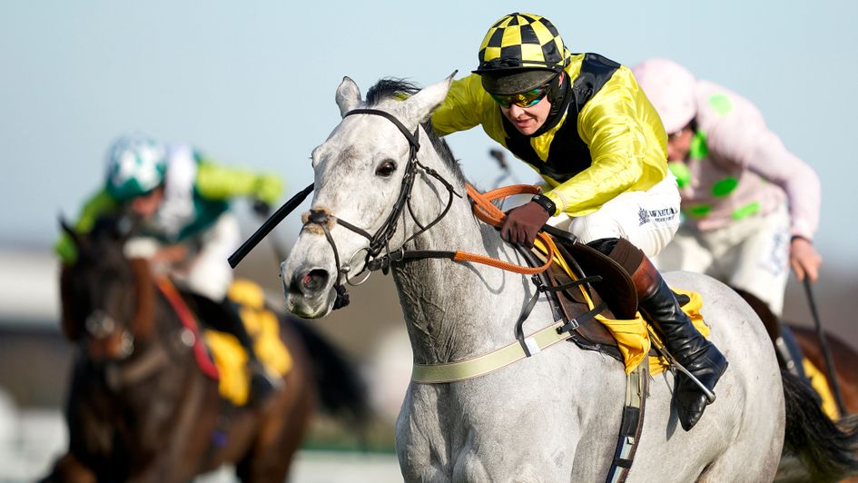 Eldorado Allen wins the Betfair Denman Chase