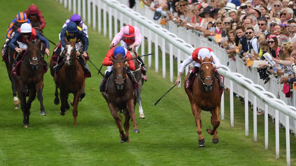 There wasn't much between Golden Horde (right) and Threat last season