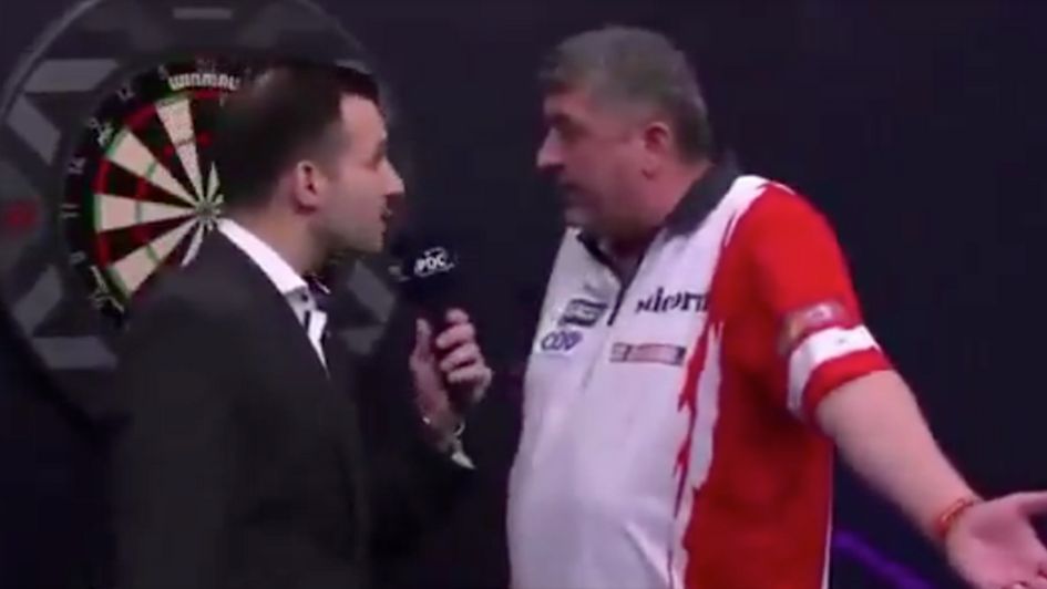 Mensur Suljovic was put in his place by Philip Brzezinski