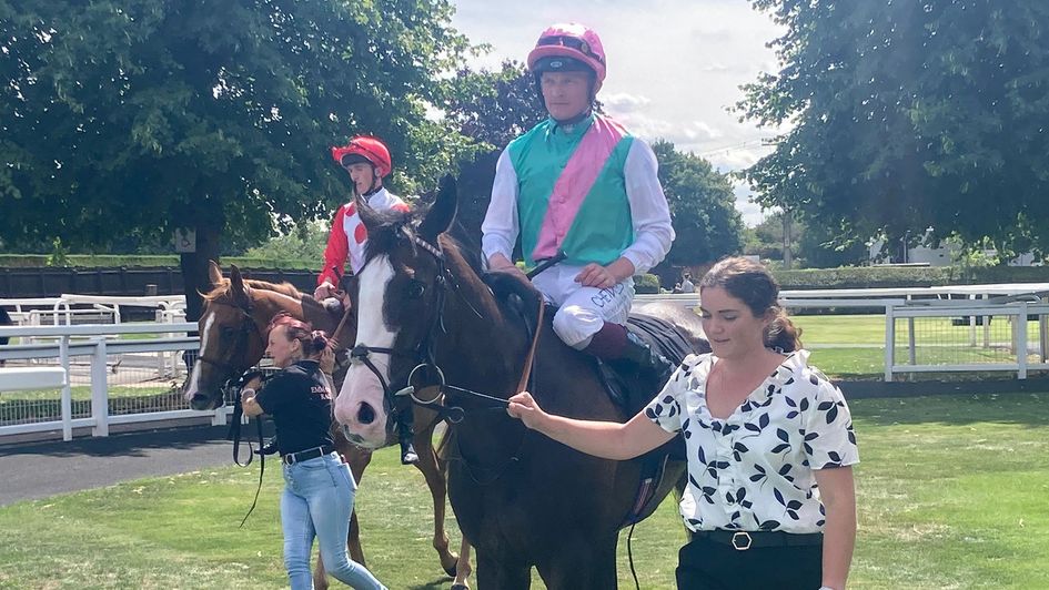 Juliet Sierra pictured after winning at Nottingham