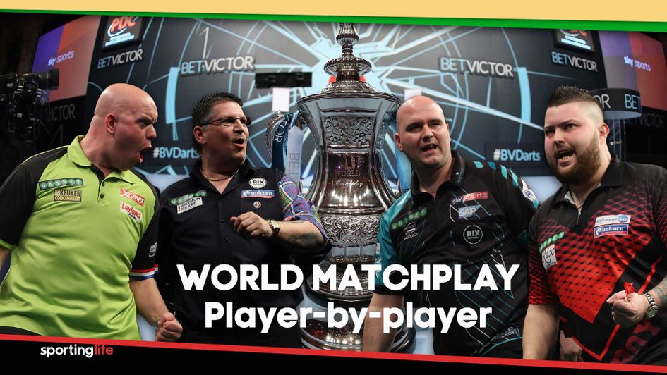 A player-by-player guide to the World Matchplay
