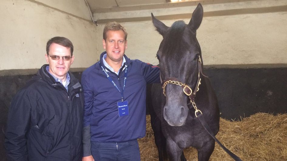 Ed Chamberlin with Caravaggio