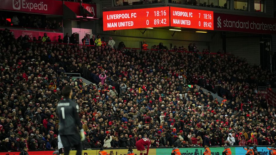 Liverpool 7-0 Manchester United