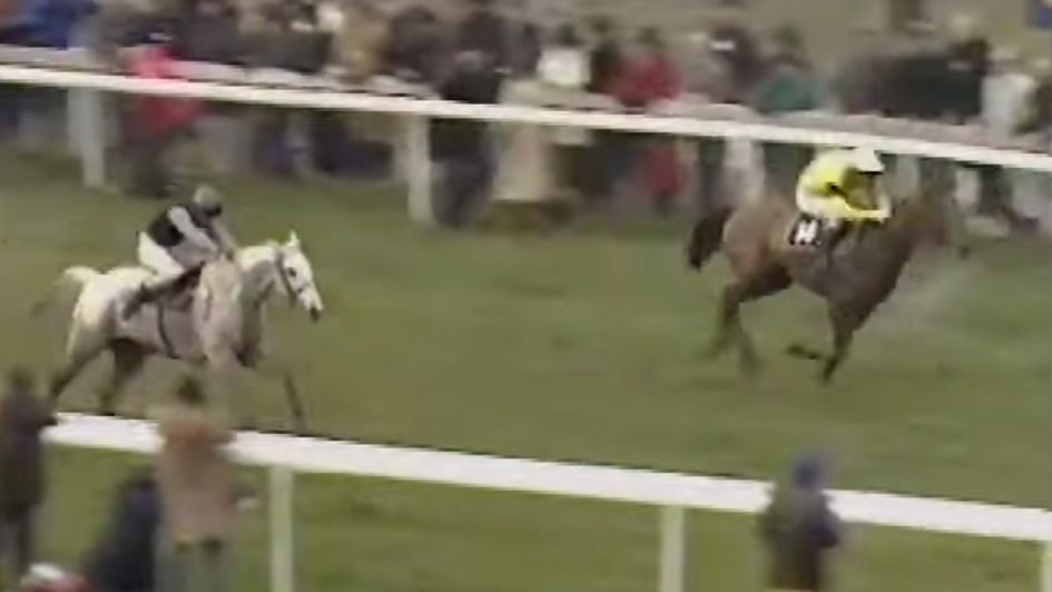 Scroll down to watch this incredible race