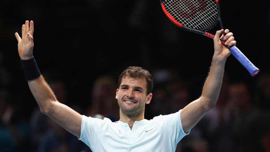 Grigor Dimitrov: All smiles at present