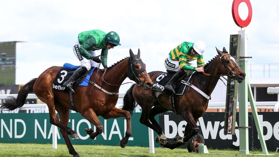 Jonbon and El Fabiolo battle it out at Aintree