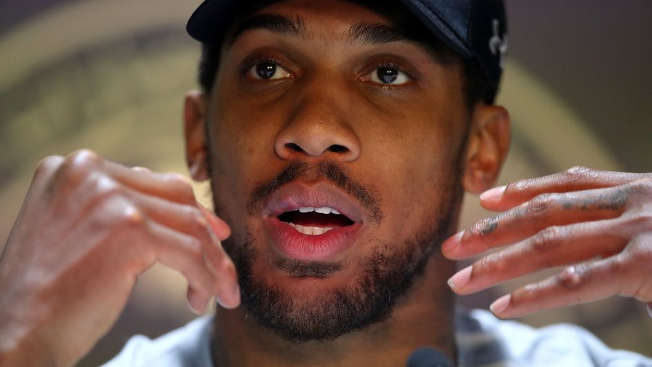 Anthony Joshua reflects on his victory