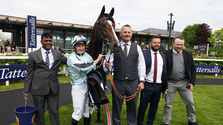Alenquer pictured with winning connections