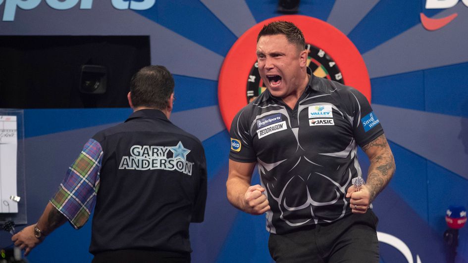 Gerwyn Price defeated Gary Anderson (Picture: Lawrence Lustig/PDC)