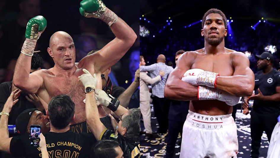 Tyson Fury and Anthony Joshua are on course for a huge heavyweight title fight