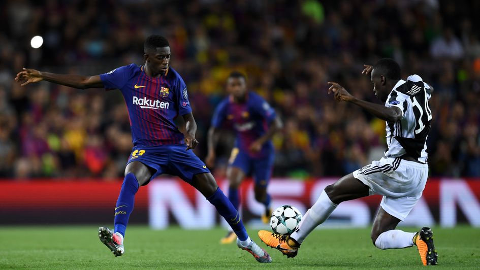 Ousmane Dembele is set for a long spell on the sidelines
