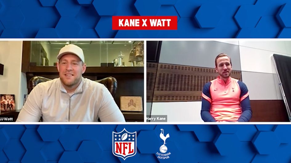 Harry Kane sits down with J.J. Watt to discuss all things NFL