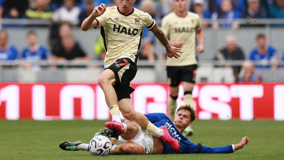 Harrison Armstrong loves getting stuck in
