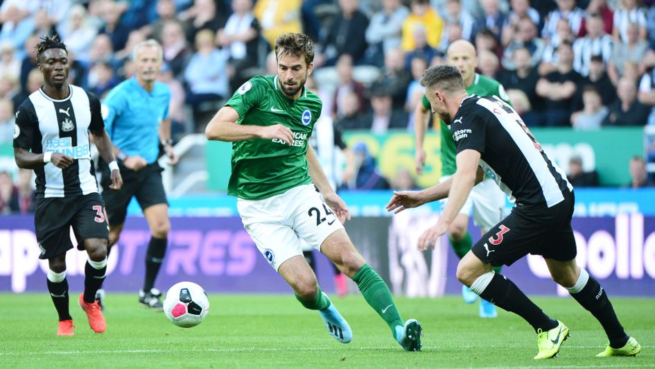 Davy Propper: Brighton midfielder looks to beat Paul Dummett