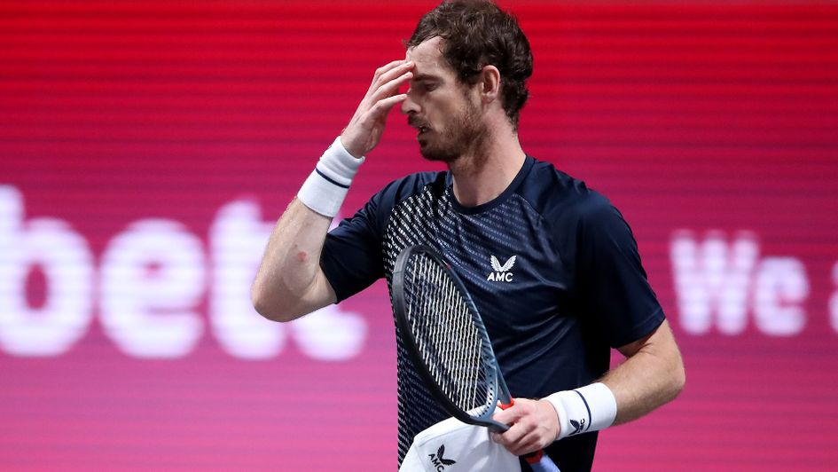 Andy Murray was beaten in straight sets by Fernando Verdasco