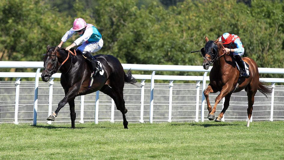 Mirage Dancer wins in fine style under Ryan Moore