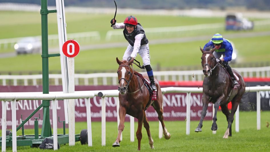 Search For A Song wins the Irish St. Leger