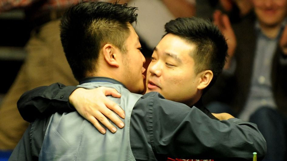 Liang Wenbo and Ding Junhui