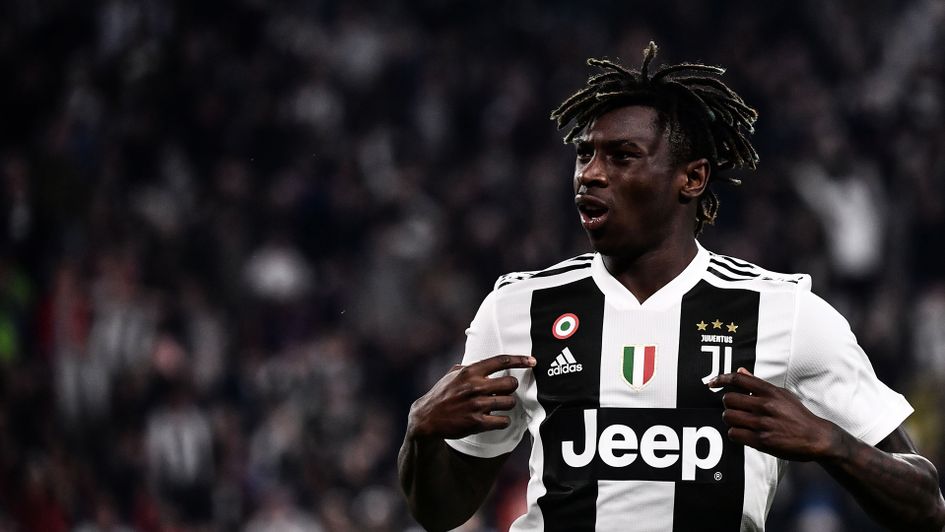 Moise Kean is on the verge of joining Everton