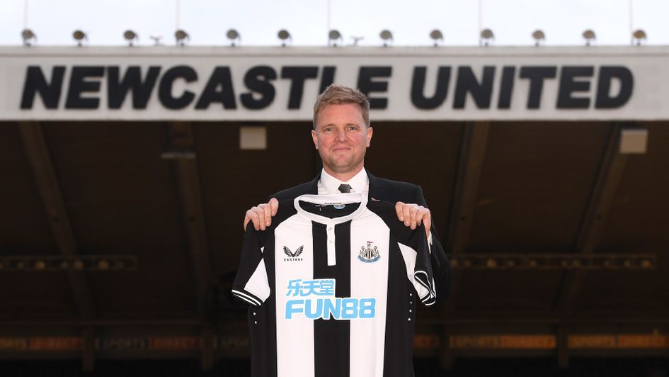 Newcastle boss Eddie Howe