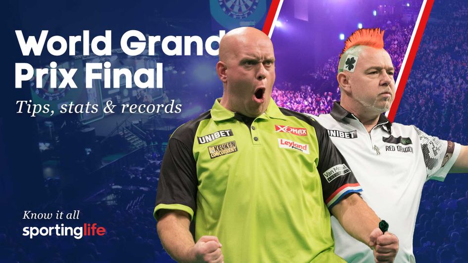 Michael van Gerwen takes on Peter Wright in the World Grand Prix final