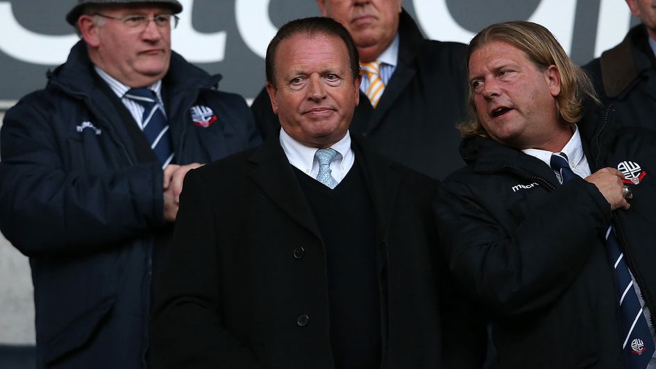 Chairman Ken Anderson (middle) has personally funded the players' wages