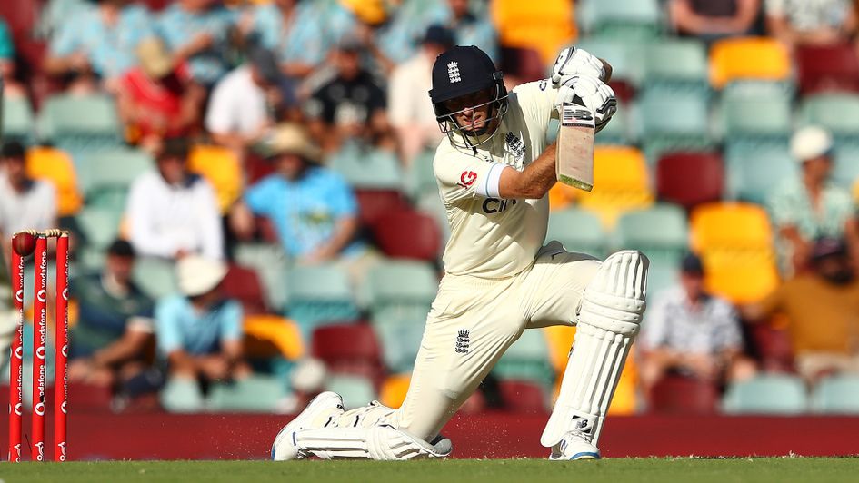 Joe Root in action for England