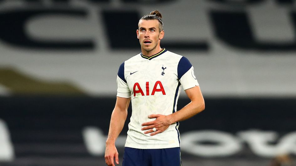Gareth Bale in action for Tottenham