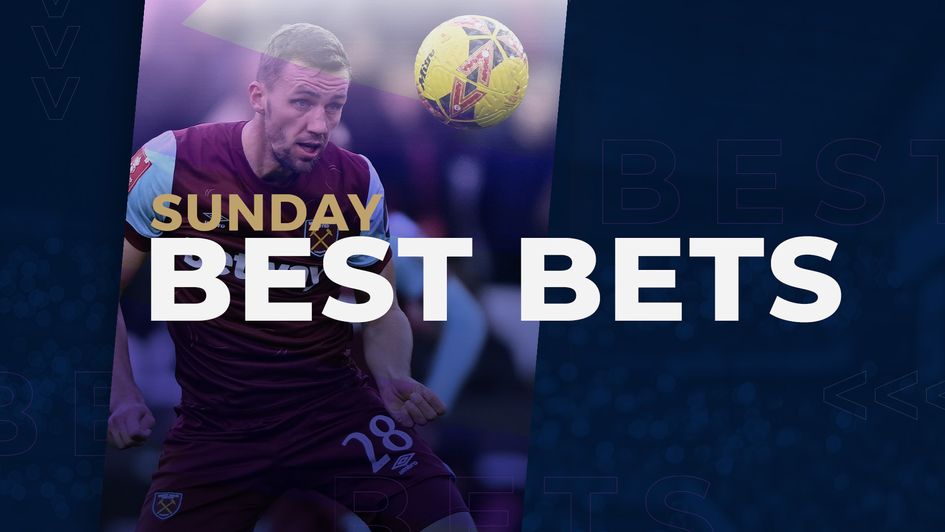 Sunday best bets Soucek