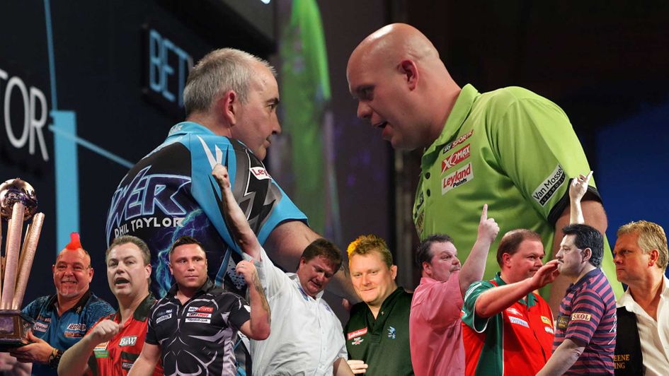 All the world number ones in PDC history