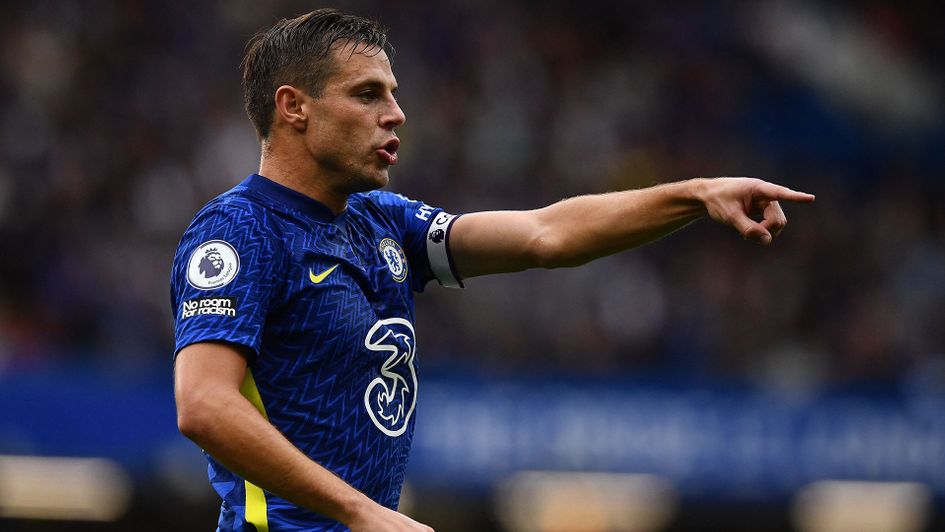 César Azpilicueta in action for Chelsea