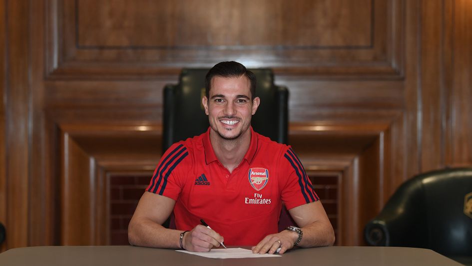 Cedric Soares has joined Arsenal