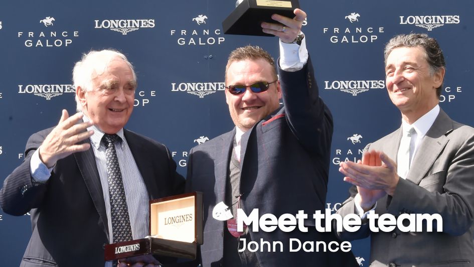 John Dance has a lot to look forward to once racing resumes